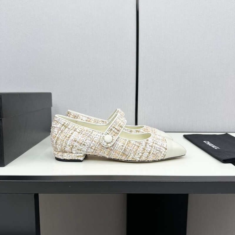 Ch*el flat shoes